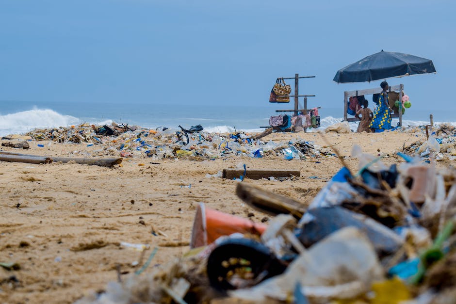Plastik im Meer als Umweltproblem