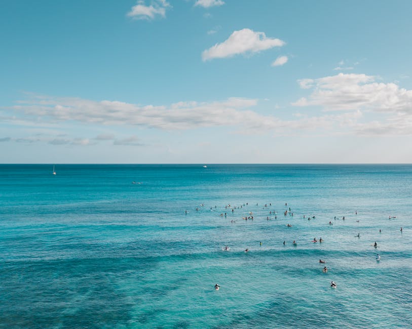 Möglichkeiten des Schwimmens im Meer